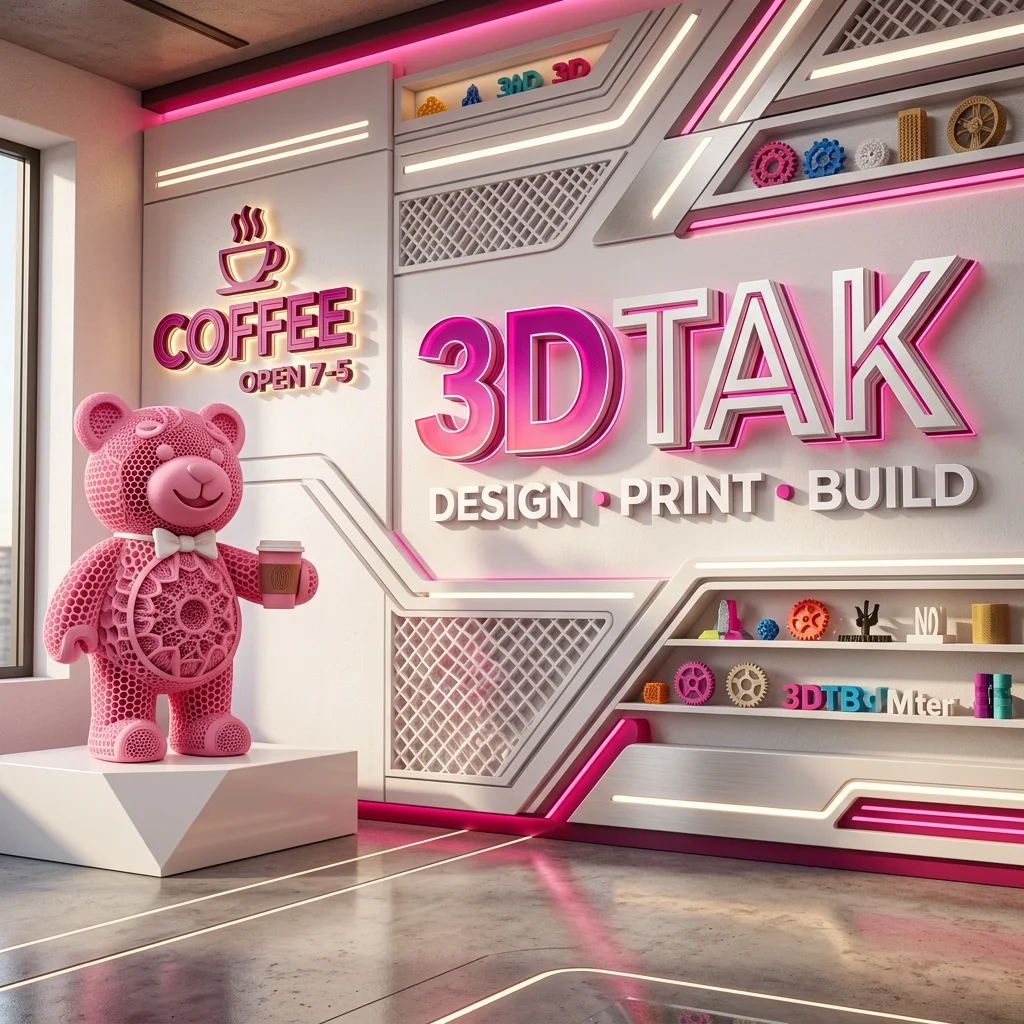 ชิ้นงาน 3D Printing