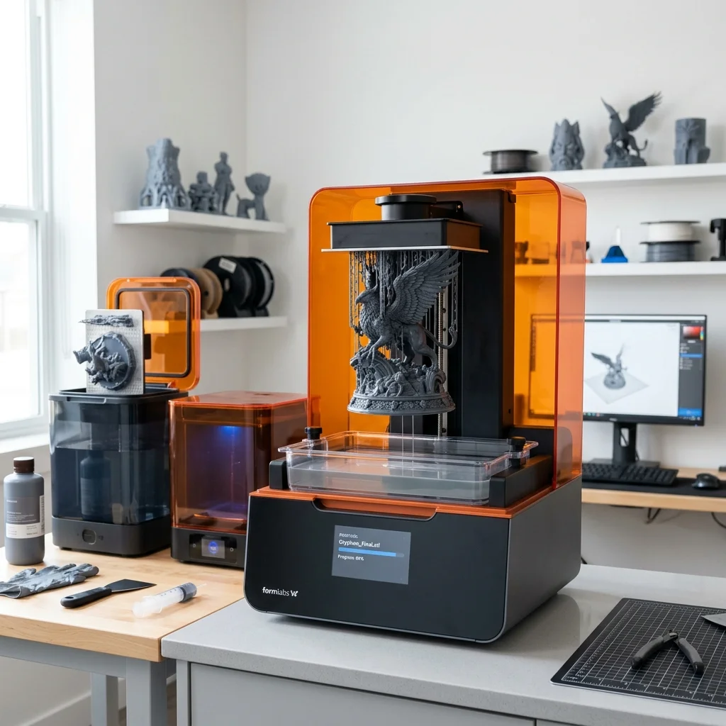 เครื่องพิมพ์ Resin 3D Printing สำหรับงานความละเอียดสูง